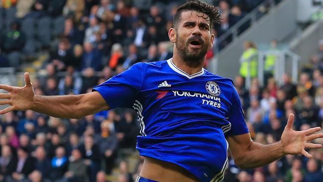 Chelsea's striker Diego Costa.