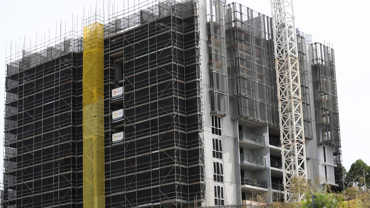 Condev building sites on the Gold Coast. Picture: Nigel Hallett