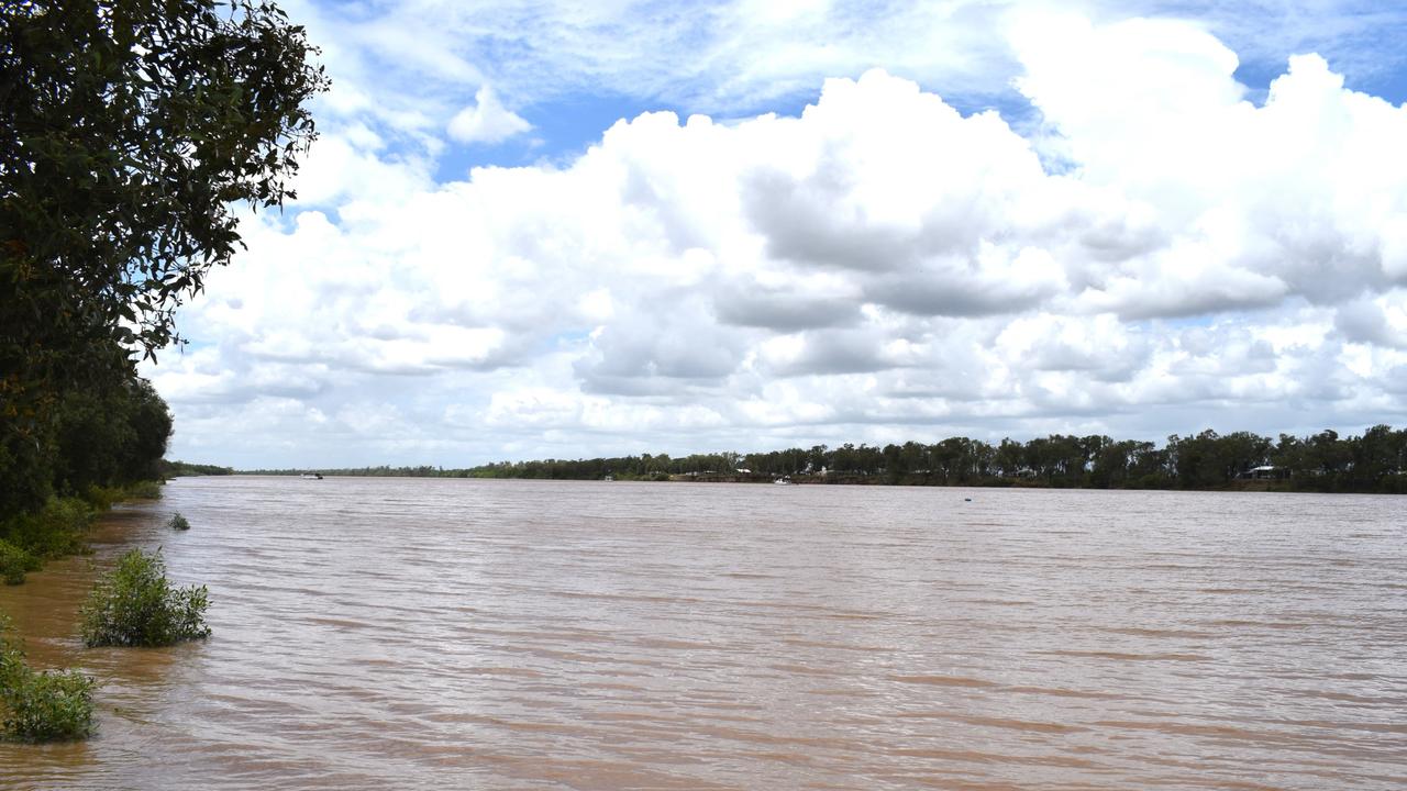 The Fitzroy River in Rockhampton.