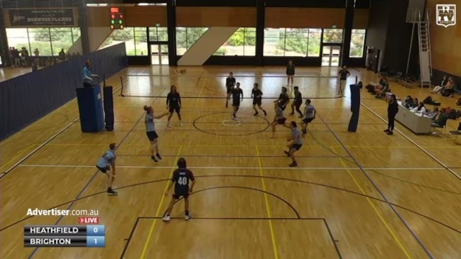 REPLAY: SA Volleyball Schools Cup Finals - Heathfield vs Brighton (Open Boys Bronze Medal Match)