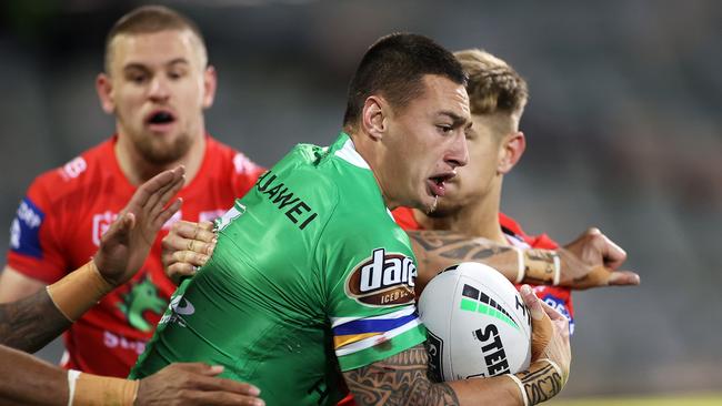 Nicoll-Klokstad only knows how to give his best. Photo by Cameron Spencer/Getty Images.