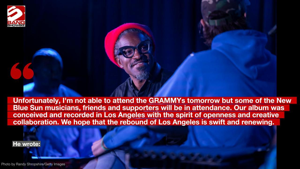 André 3000 pulls out of Grammy Awards