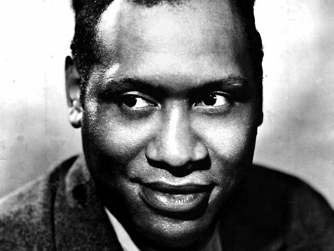 Opera singer Paul Robeson. Pic undated. Robeson/Singer P/ Historical