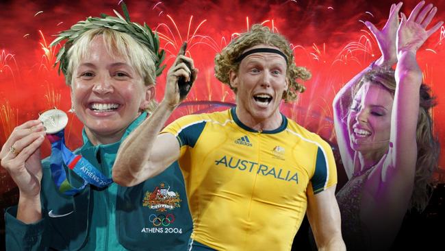 A pair of Aussie gold medallists, an iconic Aussie singer and the greatest Olympic party of all time.