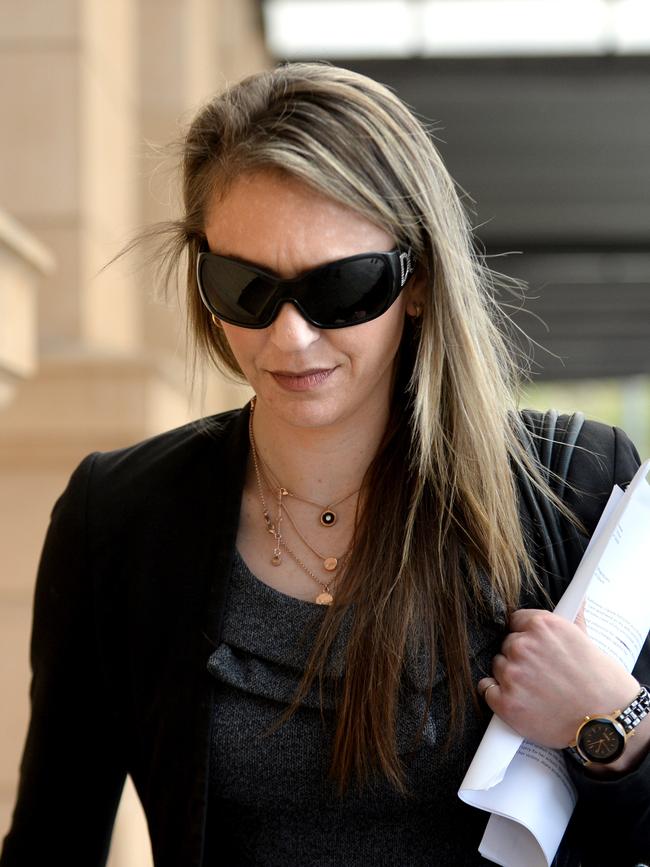 Public trustee Alana Bartels was jailed for stealing from deceased estates. Picture: Greg Higgs