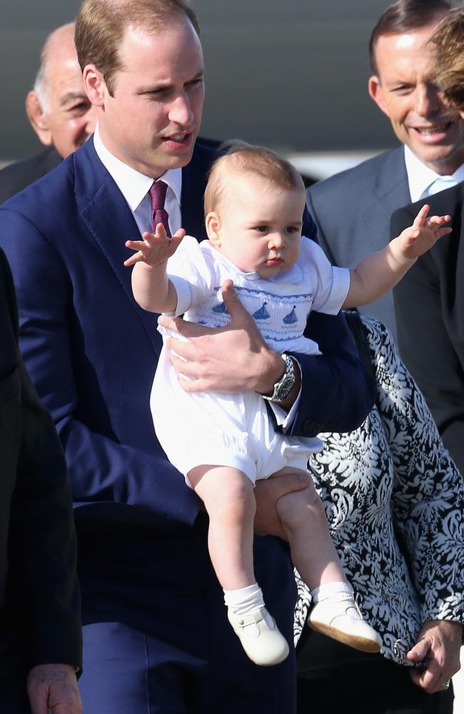 Prince George in Australia, 2014. Picture: Getty Images