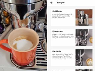 Nespresso Vertuo Creatista. Picture: Tahnee-Jae Lopez-Vito/news.com.au.