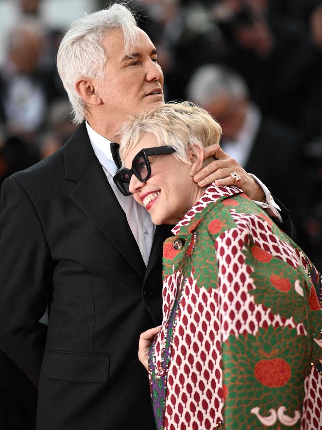 Baz Luhrmann and his wife Australian costume designer and producer Catherine Martin.