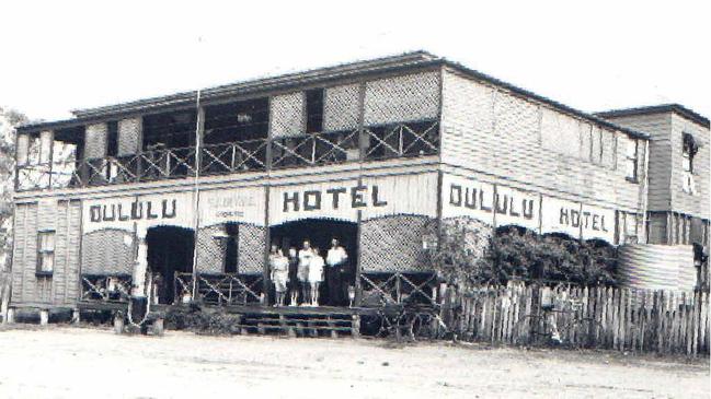 The Dululu Hotel around the late 1930s or early 1940s. Picture: Contributed