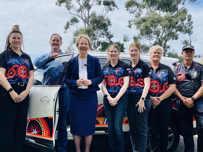 Youth Co-Responder Teams model delivered to Sunshine Coast police. Picture - contributed.