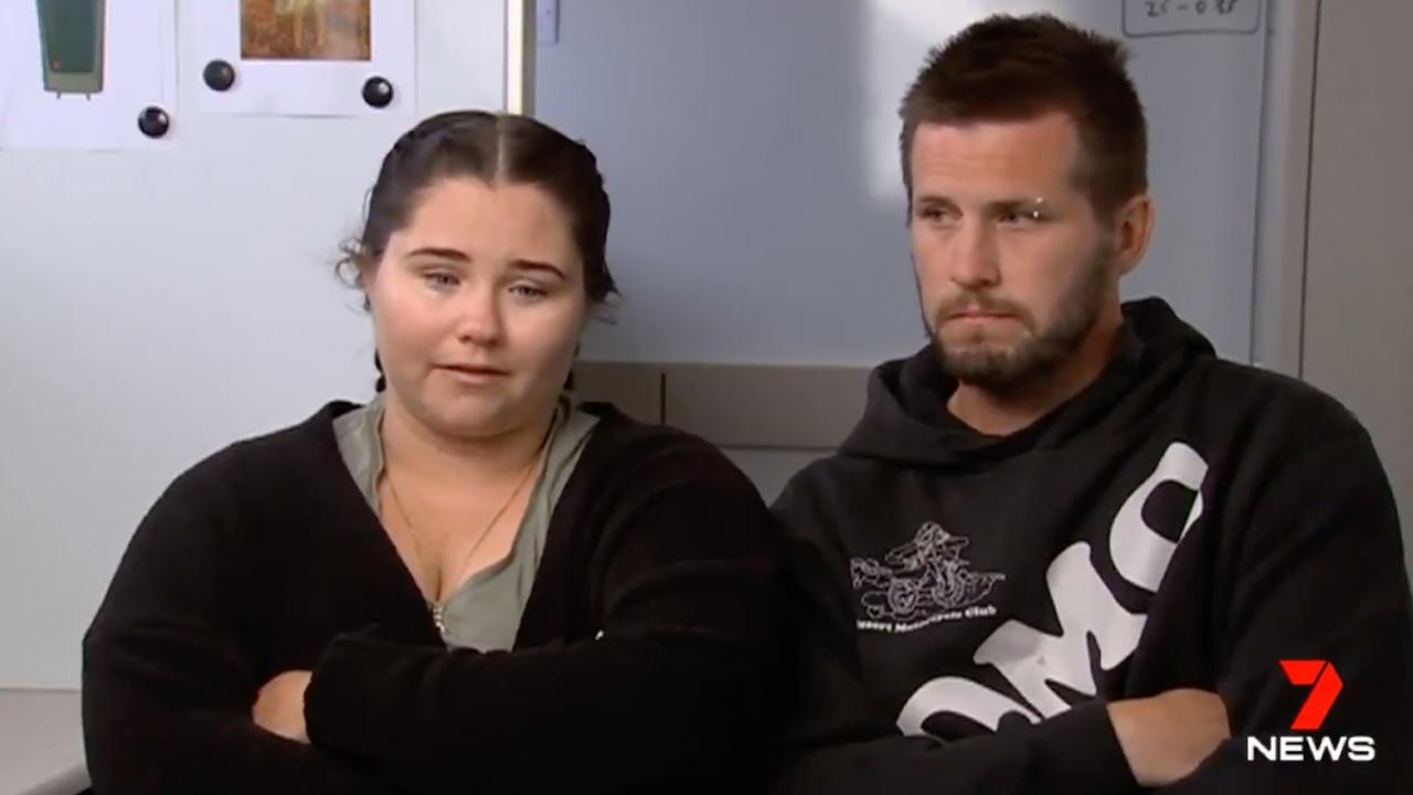 Cleo's mum Ellie Smith and her partner Jake Gliddon made a teary plea for answers earlier in the week. Picture: 7News