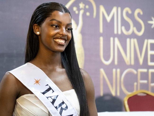 Ms Adetshina withdrew from the Miss South Africa contest after her mother was accused of identity theft. Picture: Fawaz Oyedeji/AFP