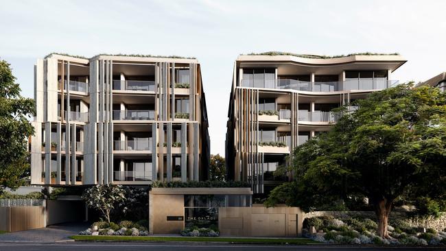 The Oxlade development by Seymour Group in New Farm, Brisbane.