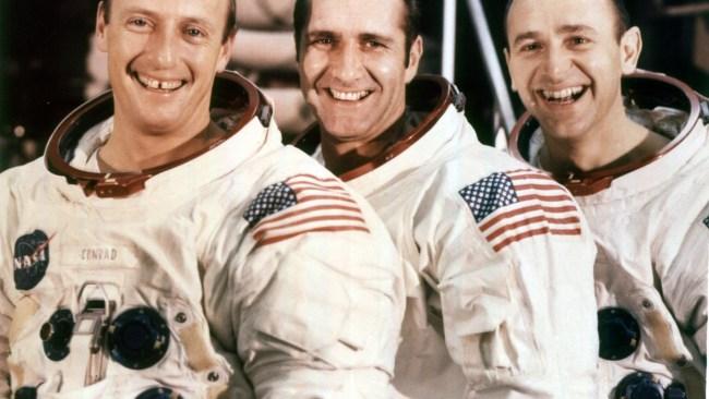 That's Alan Bean on the right.