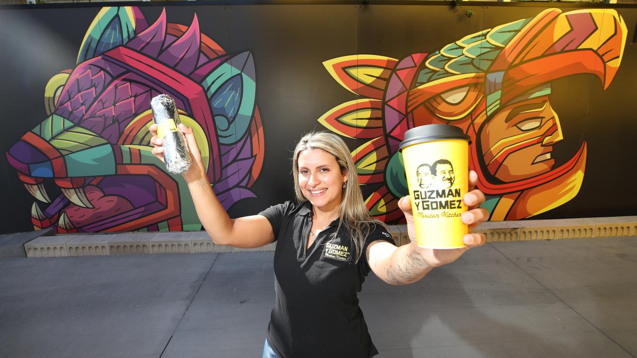 Guzman y Gomez is proving a hit with Australian diners looking for clean and fresh fast food. Picture: Glenn Hampson