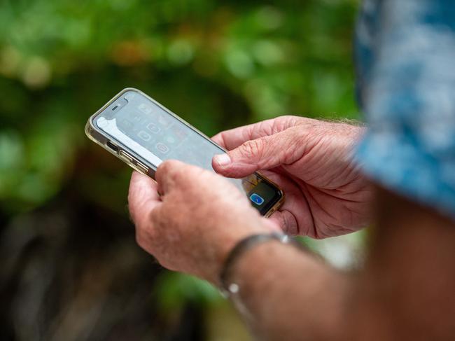 SYDNEY, AUSTRALIA - NewsWire Photos February 06, 2024:  A generic photograph of people on their phone in Sydney.Picture: NCA NewsWire / Christian Gilles