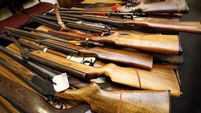 Close to 1500 extra firearms have come into Tasmania over the past year. Picture: KIM EISZELE