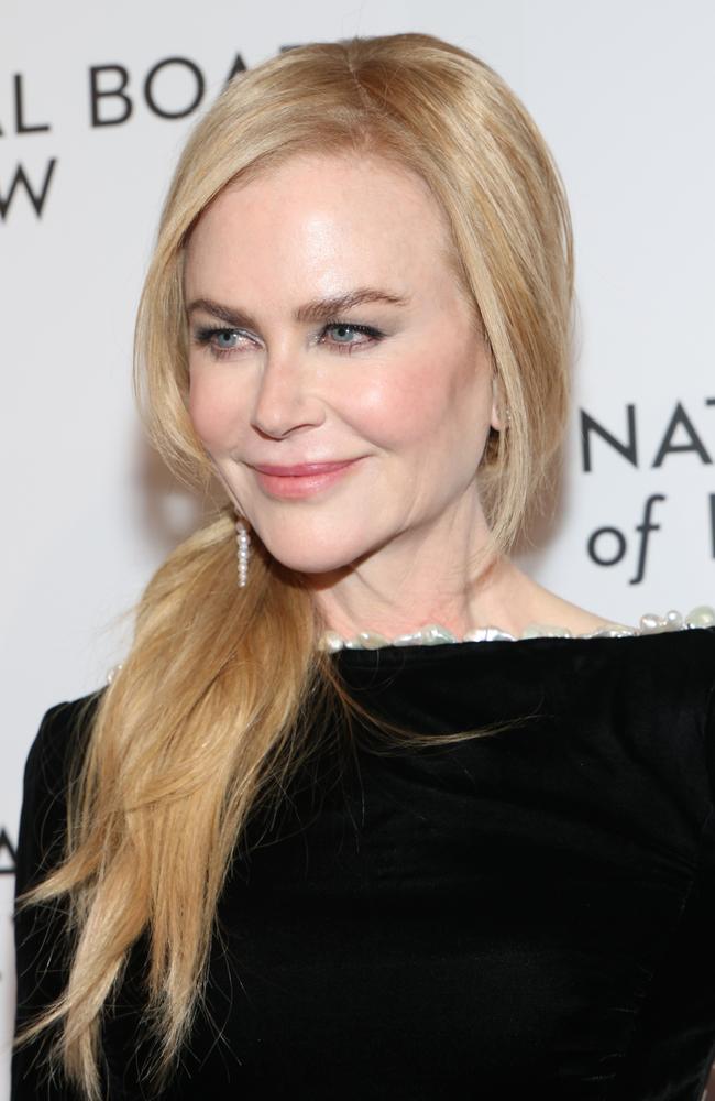 Nicole Kidman at the 2025 National Board of Review Gala in New York. Picture: Getty Images