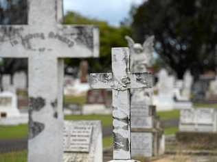 CEMETERY THEFT: Police are investigating theft that occurred at Kandanga Cemetery. Picture: Mike Knott BUN121115CEMETERY2