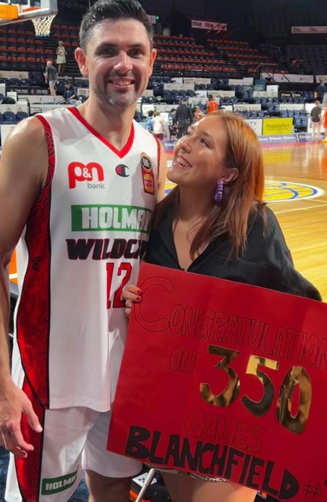 Jessica Blanchfield is the partner of Australian basketball player Todd Blanchfield. Picture: Instagram / Jessica Blanchfield