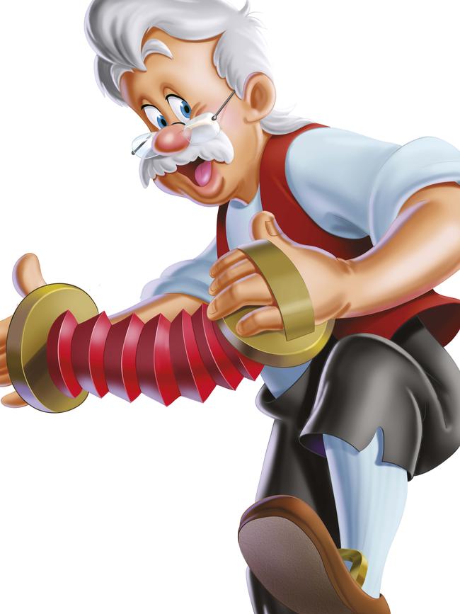 Geppetto from Pinocchio.