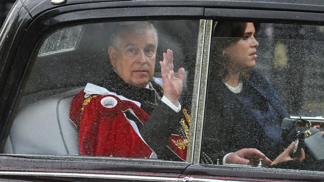 Prince Andrew, Duke of York, and Princess Eugenie of York. Picture: Dan Mullan/Getty Images