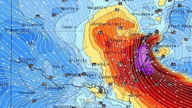 Australia’s east coast is facing the possibility of another damaging ...