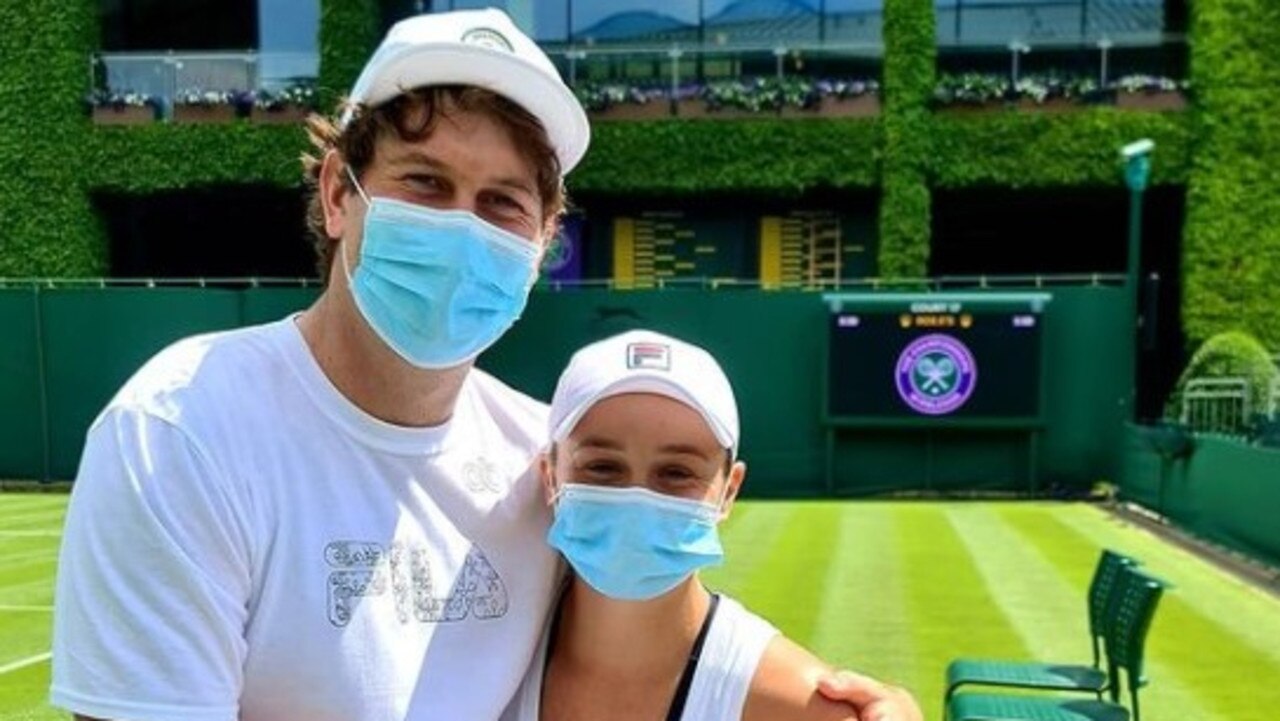 Ash Barty's Wimbledon tradition is super sweet.