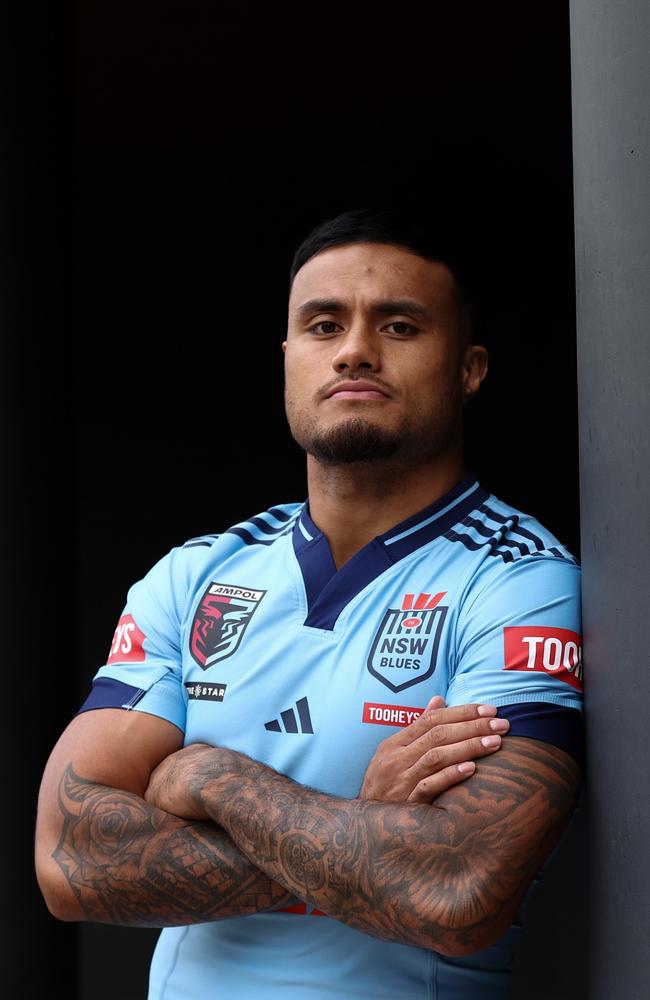 Spencer Leniu has initiated a self-imposed media ban. Picture: Jason McCawley/Getty Images