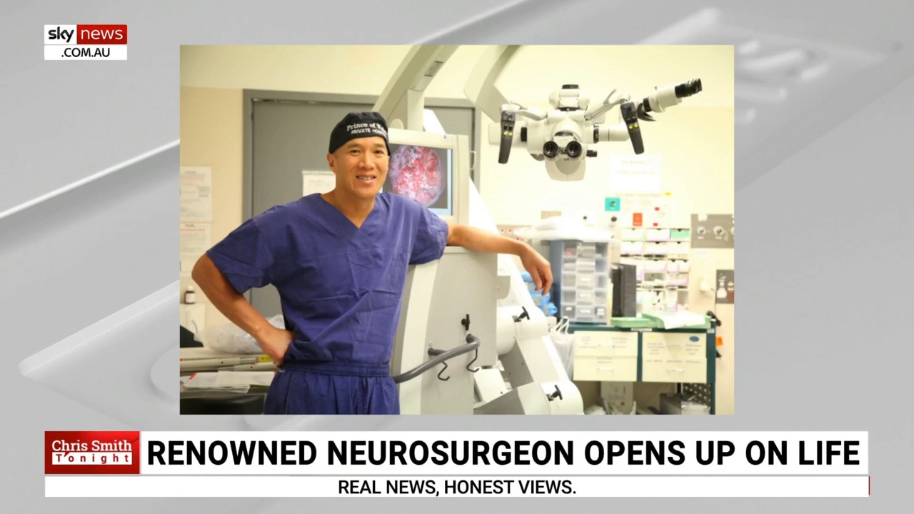 Renowned neurosurgeon Dr Charlie Teo talks to Sky News in wide-ranging interview