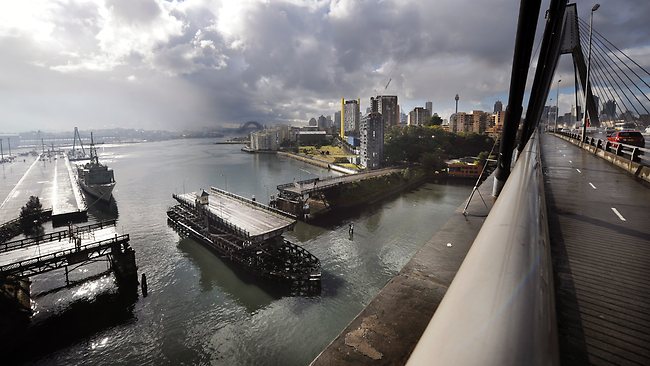 bridge demolition