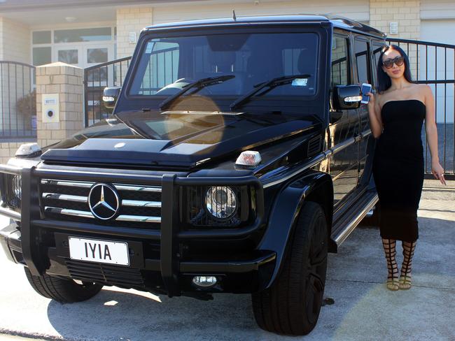 Haters gonna hate: Liu celebrated her first $3.3 million with a new car.