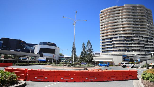 Border on Griffith Street Coolangatta, Gold Coast. Photo: Scott Powick Newscorp