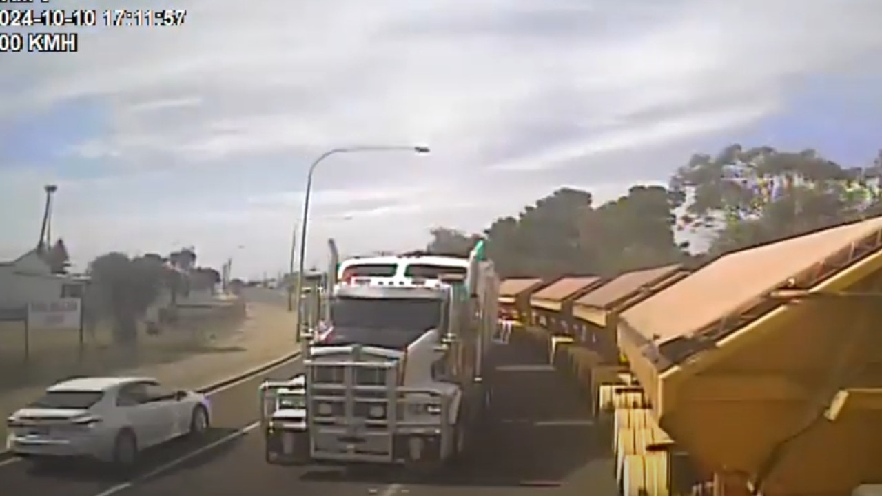 Highway horror: Harrowing dash cam shows head-on near-miss