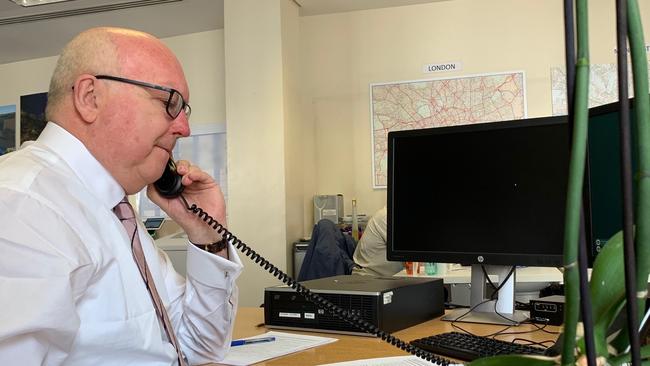 George Brandis attended a dinner with Prince Charles in recent days. Picture: Australia House