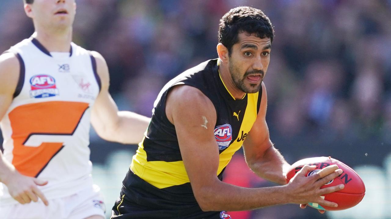 Richmond fans will get their first proper look at Marlion Pickett since his Grand Final heroics on debut. Picture: AAP