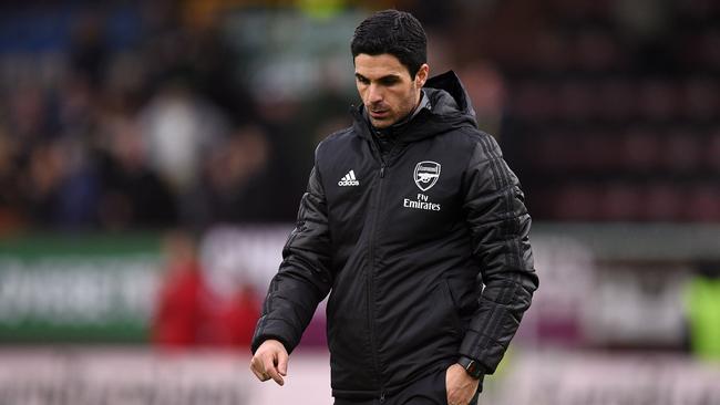 Arsenal manager Mikel Arteta has tested positive for coronavirus. Picture: AFP