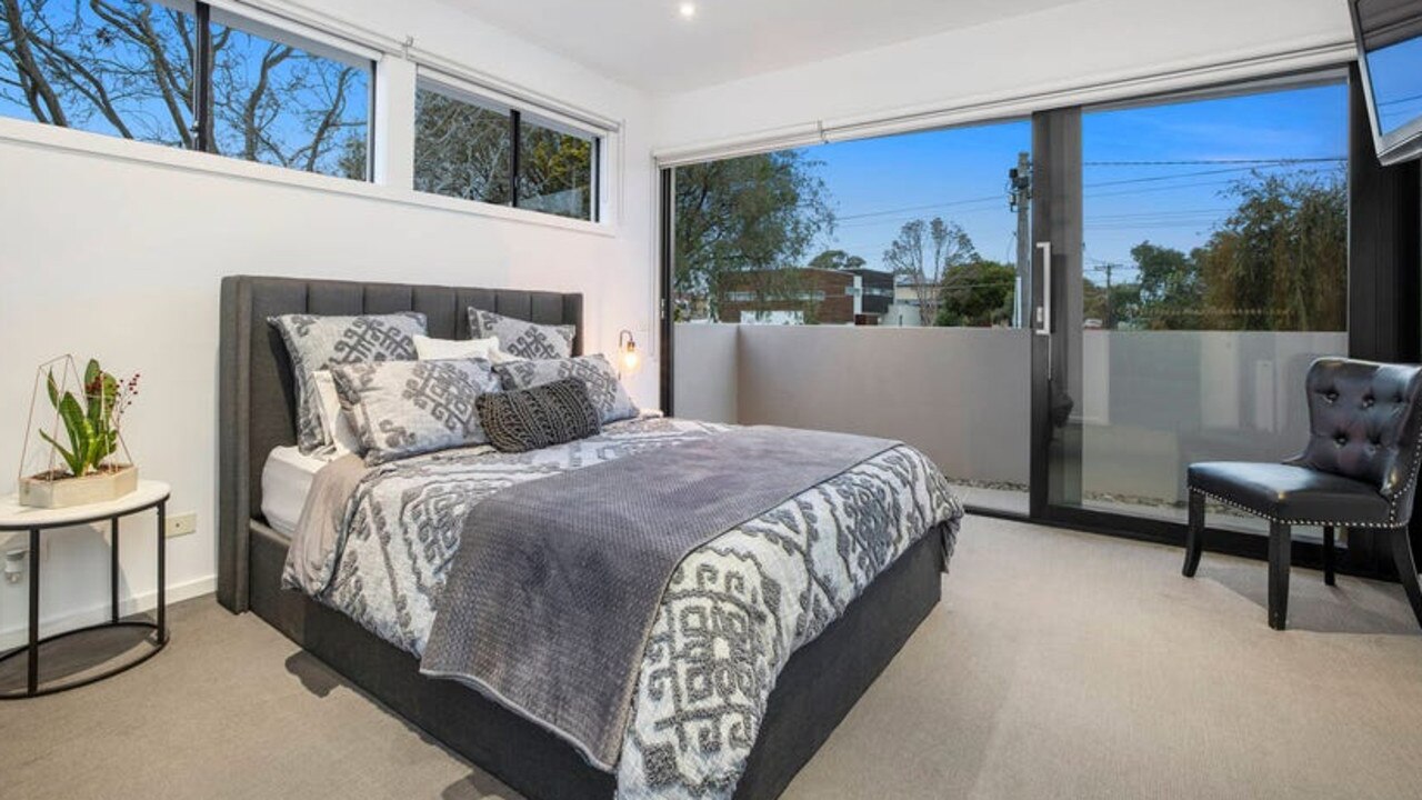 The main bedroom has its own private balcony.