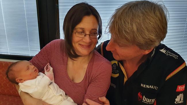 Ringwood’s Julie Hallford and Alan Chilton welcomed Isabella, born on June 1.