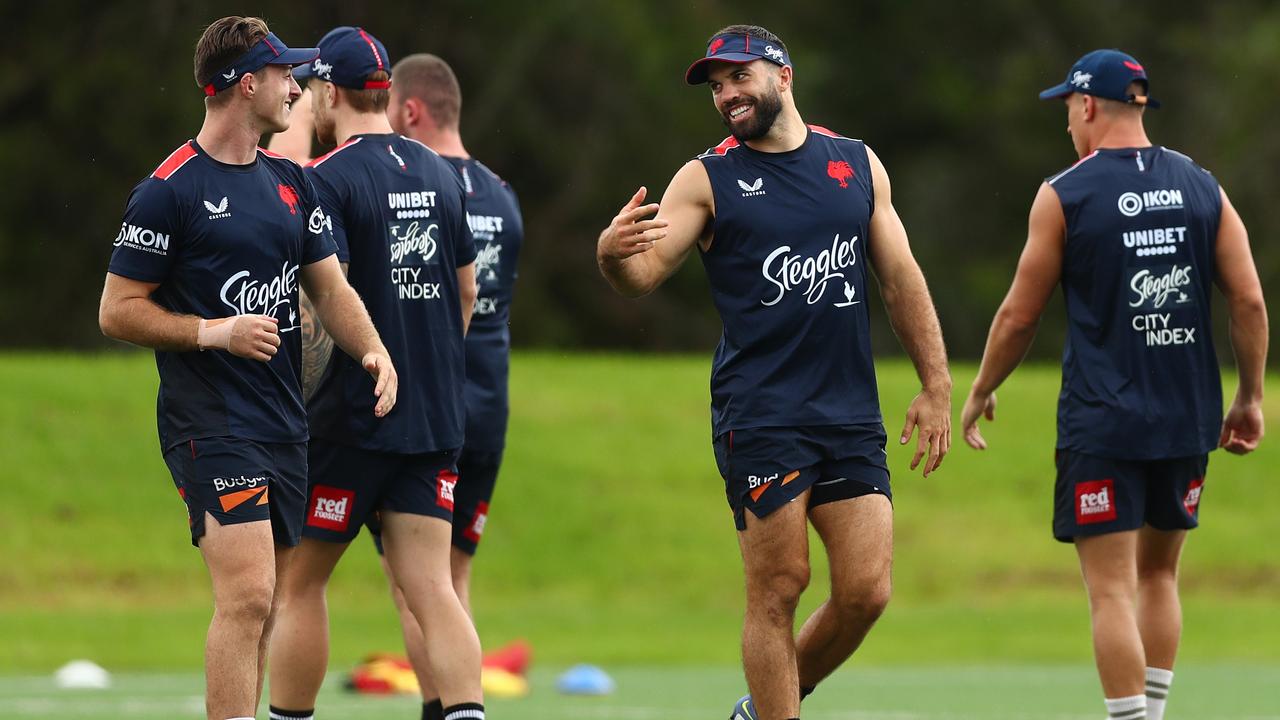 The Roosters have been in a relaxed mood ahead of the big game.