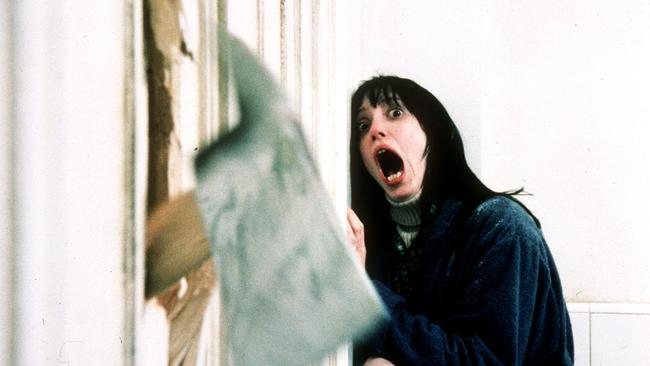 Shelly Duvall, portraying Wendy Torrance in The Shining. Picture: AP Photo/Warner Bros. Inc.