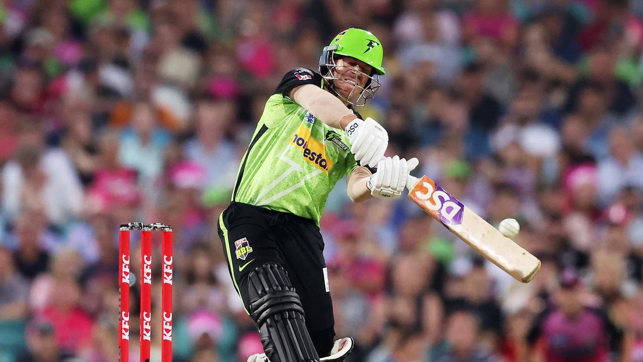 David Warner of the Thunder. Photo by Matt King/Getty Images