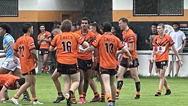 Easts Connell Challenge side celebrates.