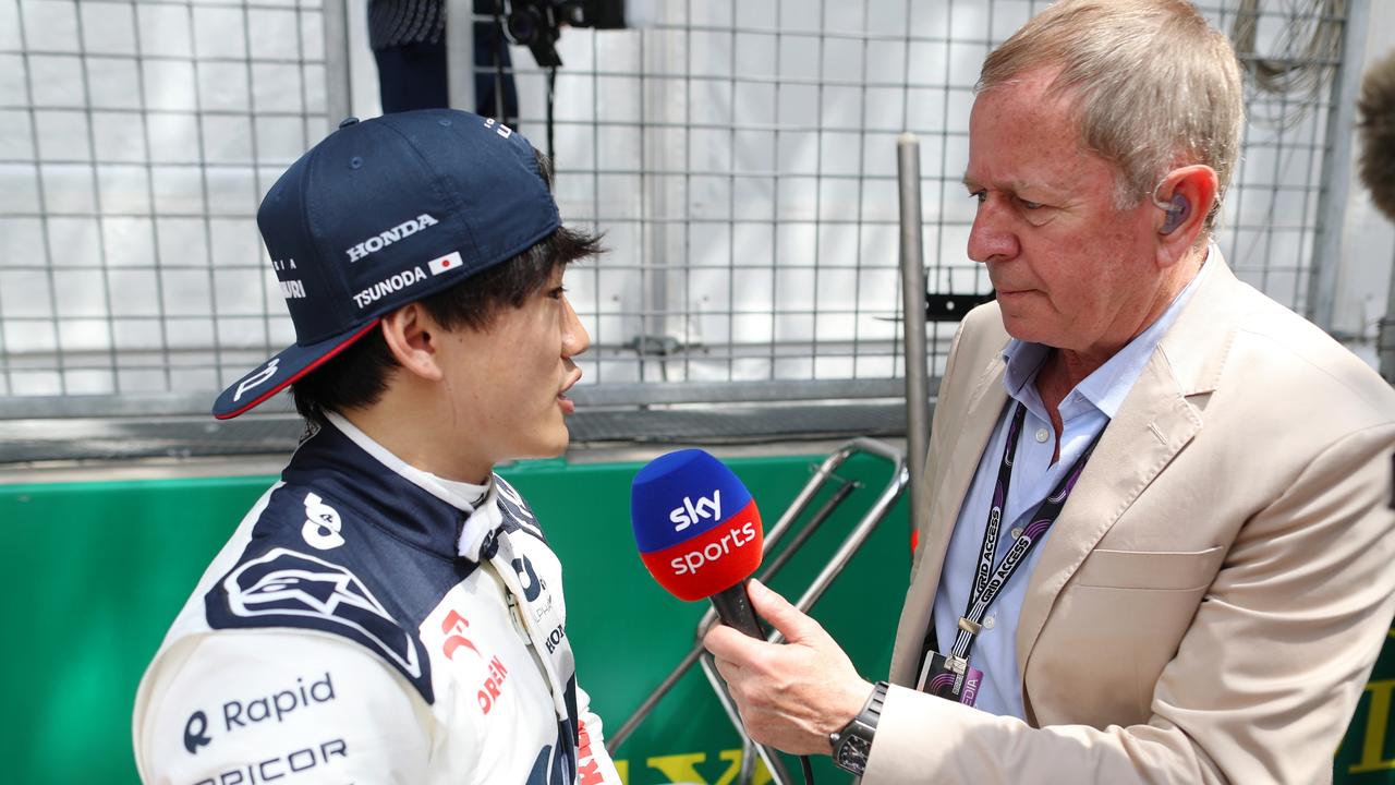 Martin Brundle (right) is a legend of F1 commentary. (Photo by Peter Fox/Getty Images)