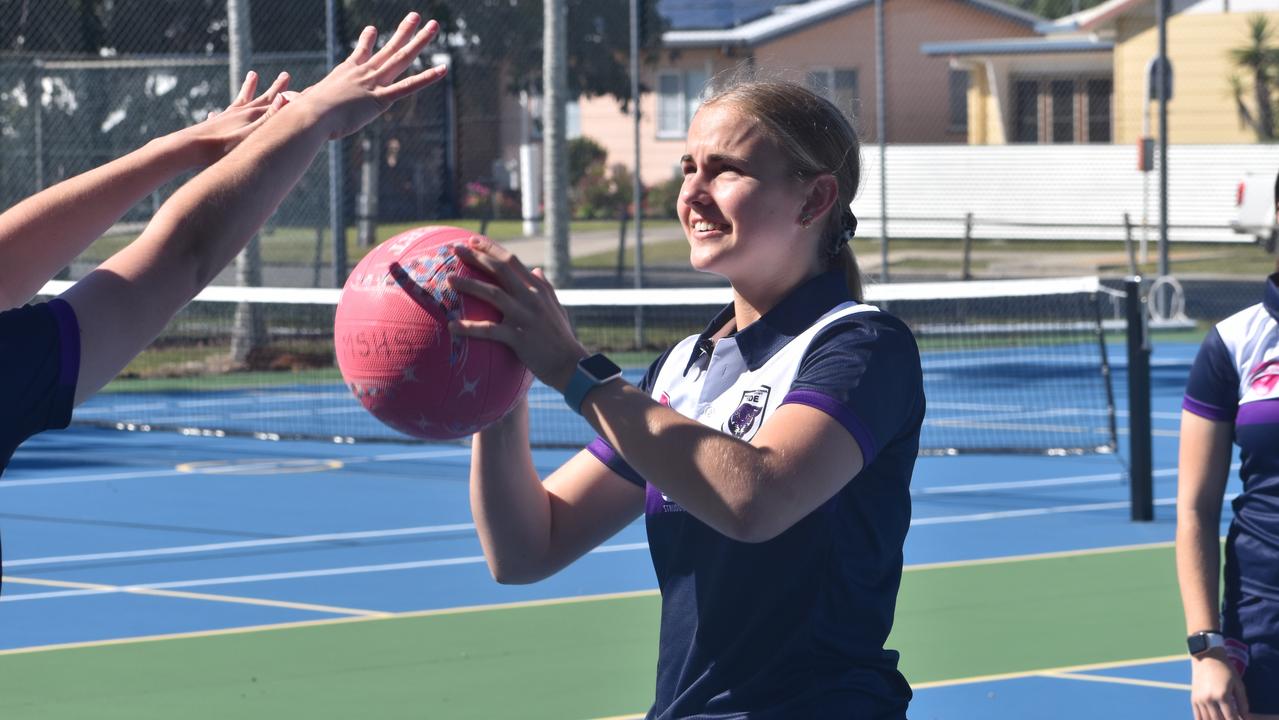 Amity Bugeja will play an important role in the Mackay High's Vicki Wilson Cup finals in Brisbane on September 2-3, 2021. Picture: Matthew Forrest