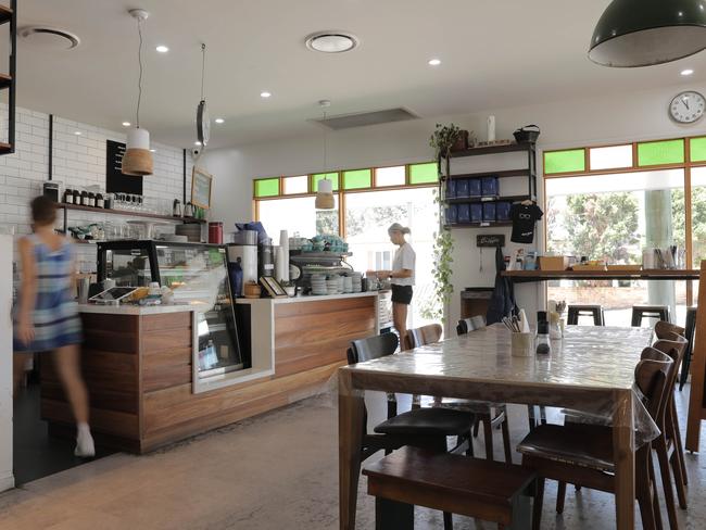 Interior Bruno's Bne in Tarragindi. Picture: Mark Cranitch