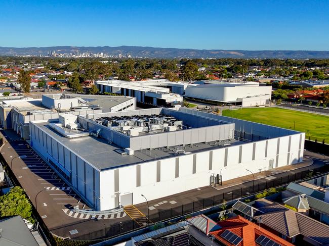 DCI Data Centers ADL02 data centre facility at Kidman Park. Picture: Supplied by DCI Data Centers