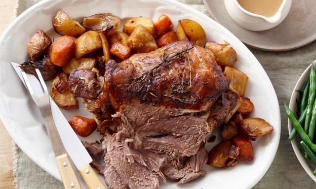 Slow-Roasted Leg of Lamb Recipe