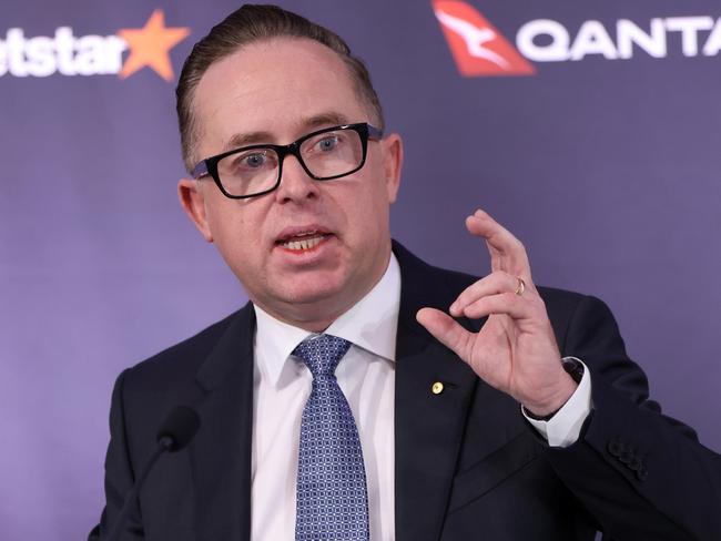 Qantas numbers a tribute to CEO Joyce