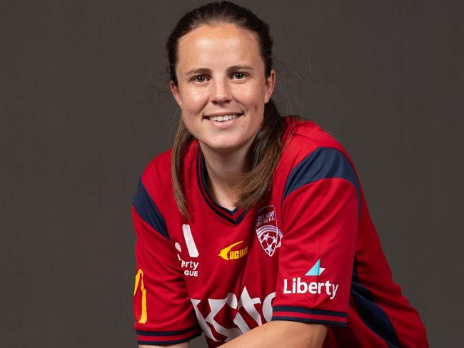 Emily Condon is battling a chronic health condition while she plays in the A-League. Picture: Sarah Reed/Getty Images